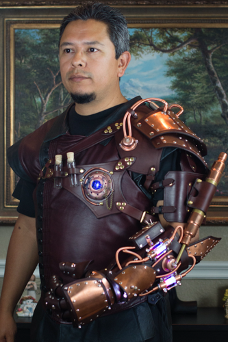 Jorge in Steampunk Armor